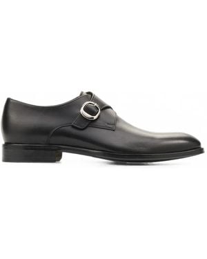 Lottusse Zapatos Monk Lenox Con Hebilla - Blanco