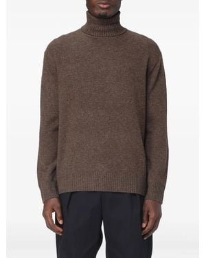 A.P.C. Turtleneck Sweater - ブラウン