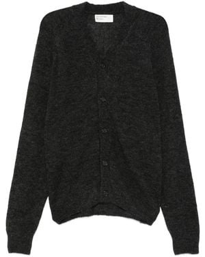 Universal Works Alpaca Wool Cardigan - Black