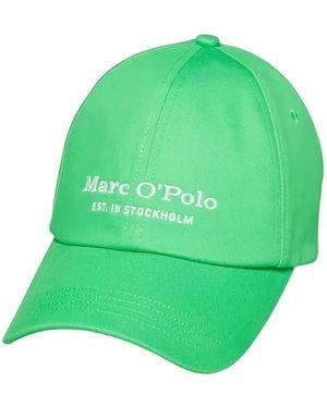 Marc O' Polo Logo-Embroidered Cap - Green