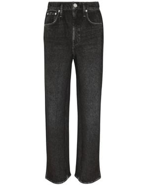 Rag & Bone Weite Miramar Jeans - Schwarz