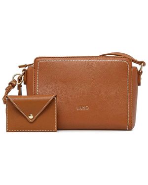 Liu Jo Logo Cross Body Bag - ブラウン