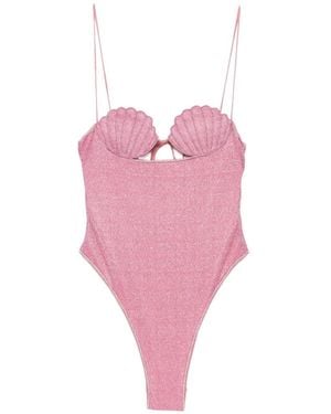 Oséree Bañador Lumi Con Conchas - Rosa