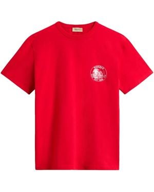 Woolrich Logo-Print T-Shirt - Red