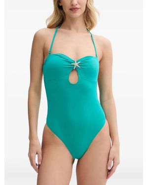 Guess Costume Intero Con Decorazione - Blu