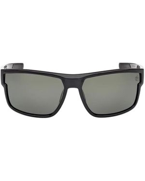 Timberland Rectangle-Frame Sunglasses - Grey