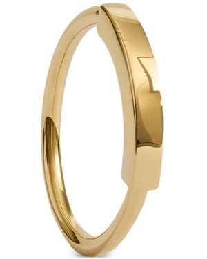 Monica Vinader Mv Linear Stapelring - Mettallic