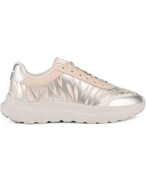 Kat Maconie Aria Metallic Panelled Trainers - White