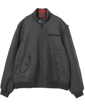 Undercover Wool Bomber Jacket - Black