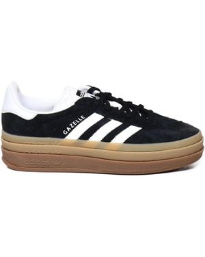 adidas Originals Gazelle Bold Suede Trainers - Blue