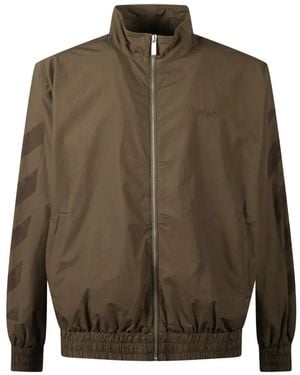 Off-White c/o Virgil Abloh Bomber Jackets - Brown