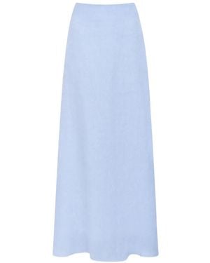 CAYET Cindy Maxi Skirt - Blue
