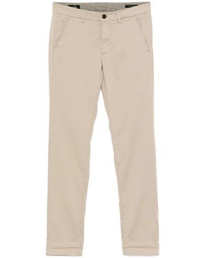 Mason's Turn Up-Cuff Chinos - Natural