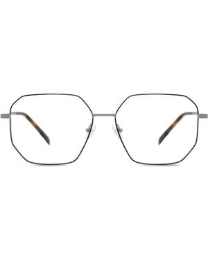 Gigi Studios Geometrische Eval Brille - Weiß