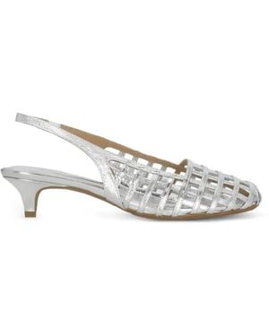 Ash 50Mm Enji Heeled Pumps - White