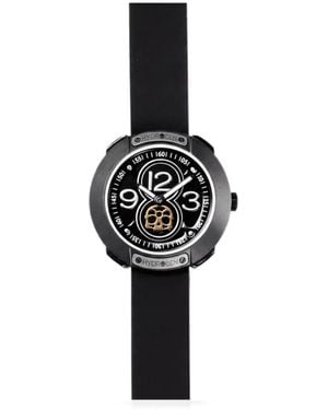 Hydrogen Vista Skull-Detail 29Mm Watch - Black