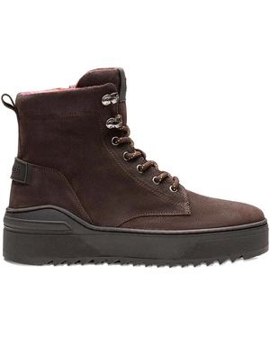 Bogner Lace-Up Ankle Boots - Brown