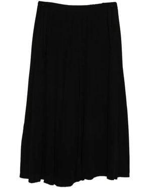 Yohji Yamamoto Cotton Trousers - Black