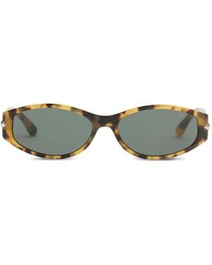 Isabel Marant Pixa Oval-Frame Sunglasses - Green
