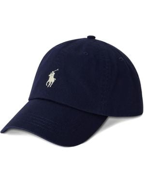 Polo Ralph Lauren Logo-embroidered baseball cap - Azul