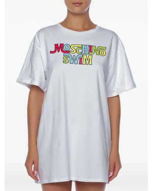 Moschino Logo-Print T-Shirt - White