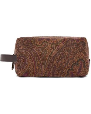 Etro Neceser Arnica Pequeño - Marrón