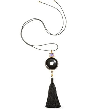 Jennifer Behr Collana Dakota Con Nappa - Bianco