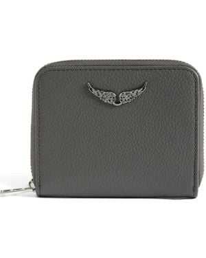 Zadig & Voltaire Zip-around Wallet - グレー