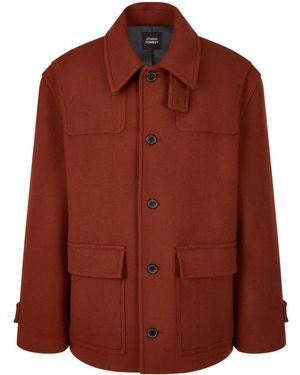 Studio Tomboy X Geknöpfter Dufflecoat - Braun