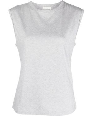Loulou de Saison Sleeveless Pima-Cotton Top - White