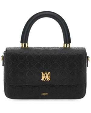 Amiri Micro Ma Long Tote Bag - Black