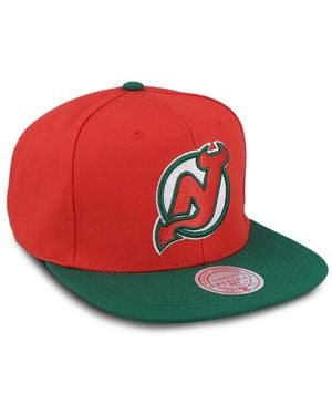 Mitchell & Ness X Nhl New Jersey Devils Team 2.0 Cap - Red