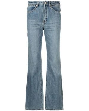 JOSEPH Gerade Fulham Jeans - Blau