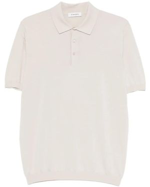 Kangra Poloshirt Met Korte Mouwen - Wit