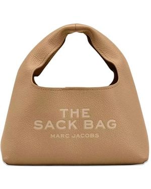 Marc Jacobs The Leather Sack Bag Shoulder Bag - Métallisé
