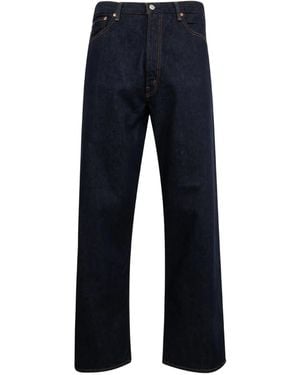 Orslow High-Waisted Jeans - Blue
