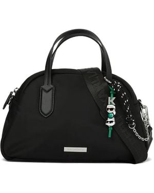 KARL LAGERFELD Ikon Bowling Tote Bag - Black