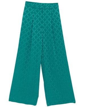 Michael Kors Monogram Trousers - Green