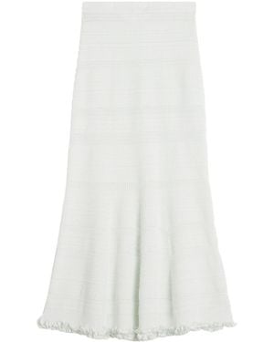 Lanvin Cotton Maxi Skirt - White