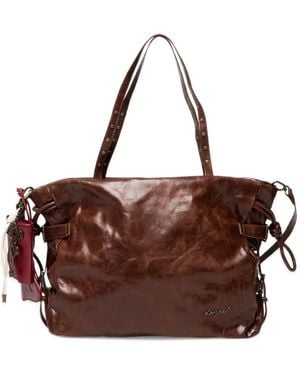 Desigual Large Galaxy Lifta 2.0 Tote Bag - Brown