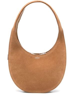 Coperni スエード ショルダーバッグ S - ホワイト