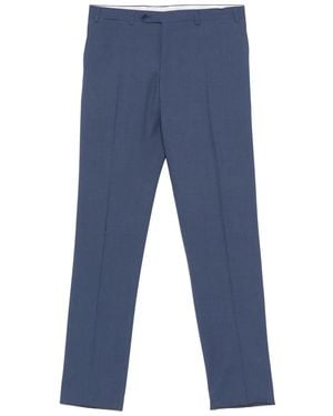 Canali ウールパンツ - ブルー