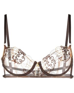 IHUOMA Divine Feminine Balconette Bra - Natural