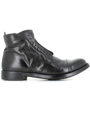 Officine Creative Arbus Leather Boots - Black