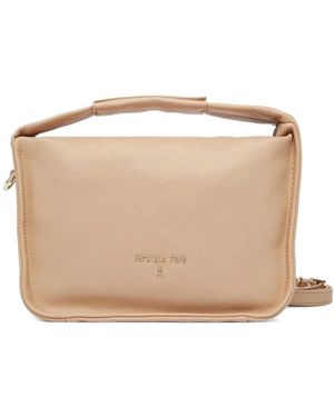 Patrizia Pepe Logo-Plaque Tote Bag - Natural