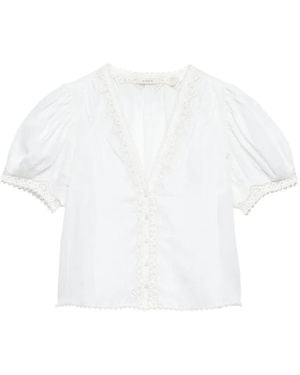 Doen Brigitta Blouse - White