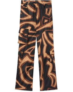 PUCCI Labirinto Print Trousers - Black