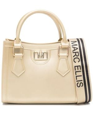 Marc Ellis Flat Wood Tote Bag - Natur