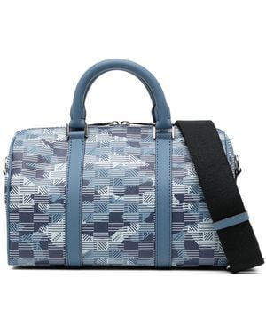 Moreau Boston Travel Shoulder Bag - Blue