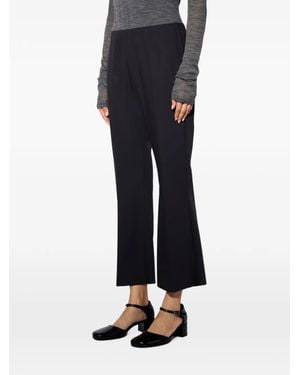 Liviana Conti Pantalon Court À Taille Élastiquée - Blue